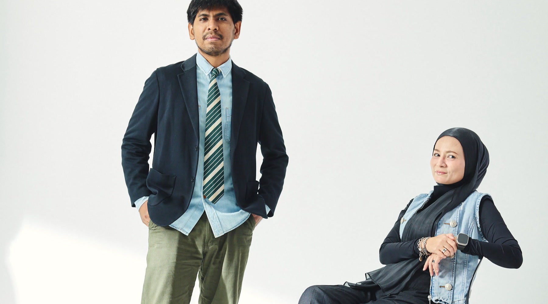 Arsyad and Nikken, the people who run Flock